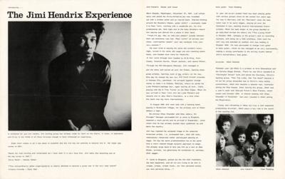 Lot #669 Jimi Hendrix Experience Original UK Fan Club Biography Booklet (1966) - Image 2