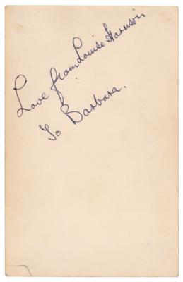 Lot #639 Beatles: Louise Harrison Signature
