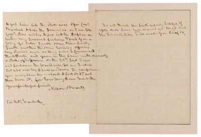 Lot #481 Horatio Nelson Autograph Letter Signed - Three Days After the Battle of Copenhagen - Image 2