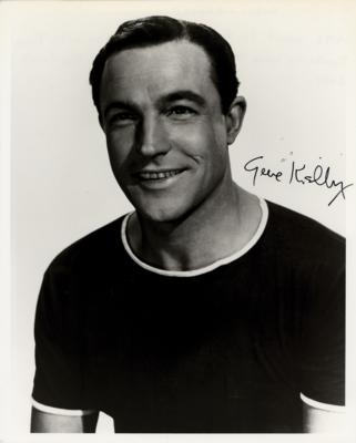 Lot #764 Gene Kelly Signed Photograph - Image 1