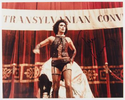 Lot #740 Tim Curry Signed Photograph