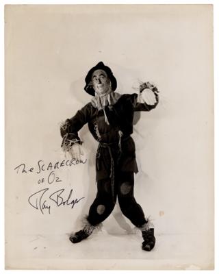 Lot #802 Wizard of Oz: Ray Bolger Signed
