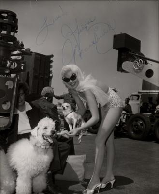 Lot #769 Jayne Mansfield Signed Photograph