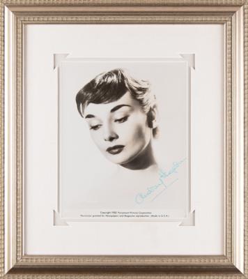 Lot #713 Audrey Hepburn Signed Photograph - Image 3