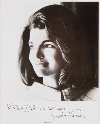 Lot #35 Jacqueline Kennedy Signed Photograph