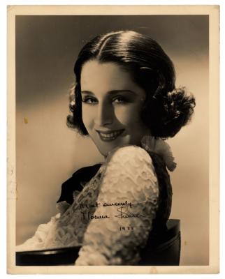 Lot #784 Norma Shearer Signed Photograph by George