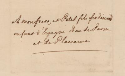 Lot #234 King Louis XV Autograph Letter Signed - Image 2