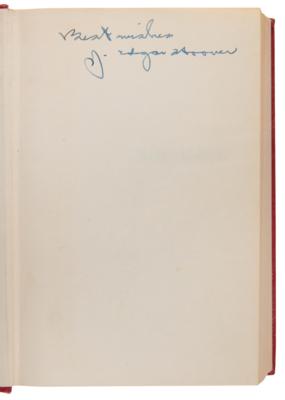 Lot #347 J. Edgar Hoover Signed Book - Masters of Deceit - Image 4