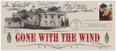 Lot #752 Gone With the Wind Multi-Signed Limited Edition First Day Cover - Image 1
