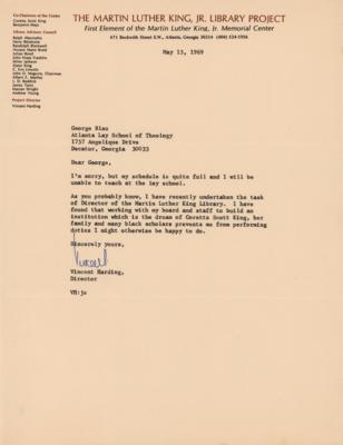 Lot #293 Civil Rights: Vincent Harding Typed Letter Signed - Image 1