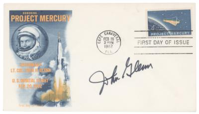 Lot #538 John Glenn Signed First Day Cover - Image 1