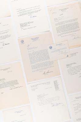 Lot #439 Supreme Court (16) Typed Letters Signed