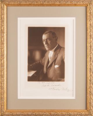 Lot #202 Woodrow Wilson Signed Photograph - Image 3