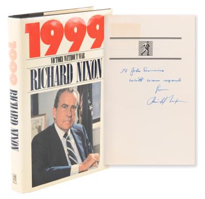 Lot #154 Richard Nixon Signed Book - 1999