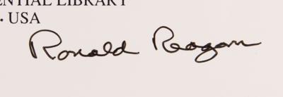 Lot #164 Ronald Reagan Signed Ltd. Ed. Panoramic Photograph - Image 2