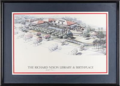 Lot #155 Richard Nixon Signed Print - Image 3
