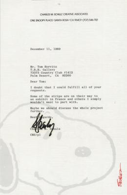 Lot #571 Charles Schulz Typed Letter Signed - Image 1