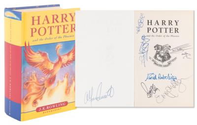 Lot #756 Harry Potter Cast-Signed Book with