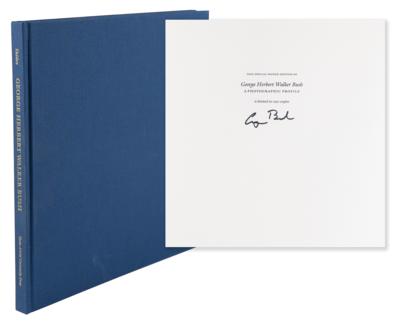 Lot #67 George Bush Signed Book - A Photographic Profile - Image 1