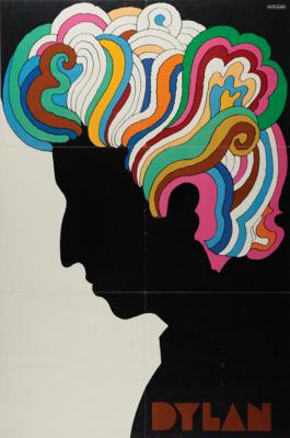 Lot #660 Bob Dylan 1960s Poster by Milton Glaser