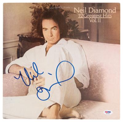 Lot #659 Neil Diamond Signed Album - 12 Greatest Hits Vol. II - Image 1