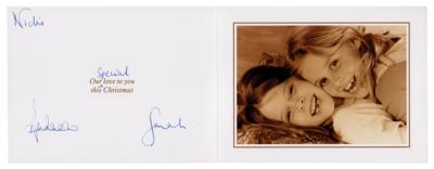 Lot #414 Prince Andrew and Sarah, Duchess of York Signed Christmas Card - Image 1