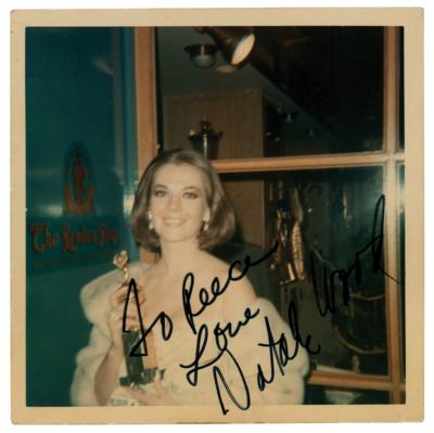 Lot #804 Natalie Wood Signed Candid Photograph