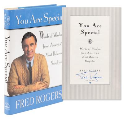 Lot #780 Fred Rogers Signed Book - You Are Special - Image 1
