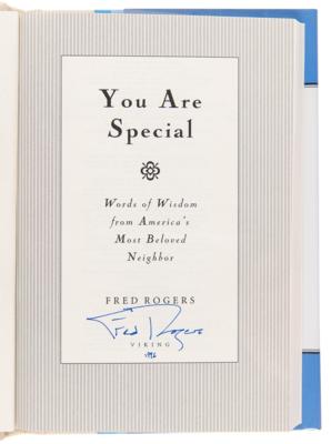 Lot #780 Fred Rogers Signed Book - You Are Special - Image 4