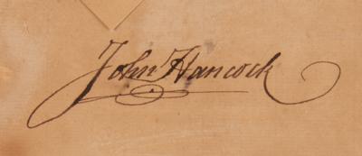 Lot #216 John Hancock Document Signed as Governor of Massachusetts - Image 2