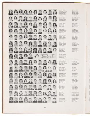 Lot #720 Marilyn Monroe 1942 The Chieftain High School Yearbook - Image 4
