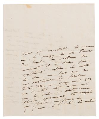Lot #259 Alexander von Humboldt Autograph Letter Signed with Geological Sketches - Image 4