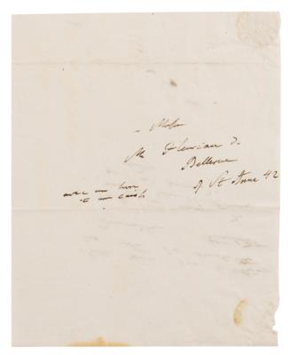 Lot #259 Alexander von Humboldt Autograph Letter Signed with Geological Sketches - Image 5