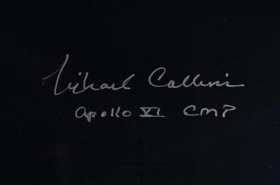 Lot #528 Michael Collins Signed Oversized Photograph - Image 2