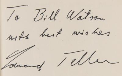 Lot #448 Edward Teller Signed Book - Energy & Conflict: The Life and Times of Edward Teller - Image 2