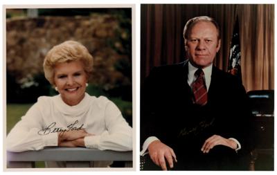 Lot #109 Gerald and Betty Ford (2) Signed Photographs - Image 1