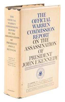 Lot #103 Gerald Ford Signed Book - Warren Commission Report - Image 3