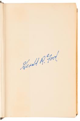 Lot #103 Gerald Ford Signed Book - Warren Commission Report - Image 4