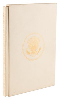 Lot #47 John F. Kennedy Inaugural Address Book (Privately Printed) Signed as President - Presented to the Chief of White House Police - Image 6