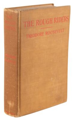 Lot #25 Theodore Roosevelt Signed 'The Rough Riders' Book as President - "Don’t flinch, don’t foul, hit the line hard!" - Image 3