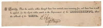 Lot #476 Robert E. Lee Document Signed