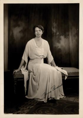 Lot #171 Eleanor Roosevelt Signed Photograph