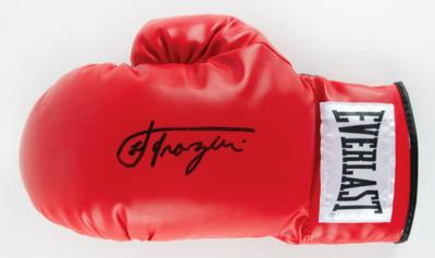 Lot #814 Joe Frazier Signed Boxing Glove