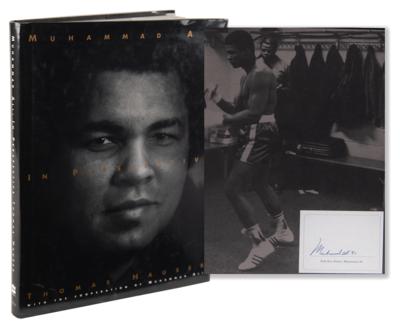 Lot #809 Muhammad Ali Signed Book - In Perspective