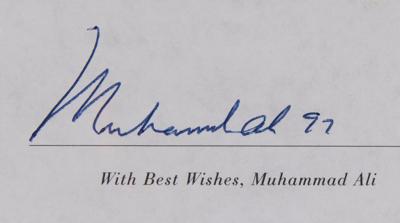 Lot #809 Muhammad Ali Signed Book - In Perspective - Image 2
