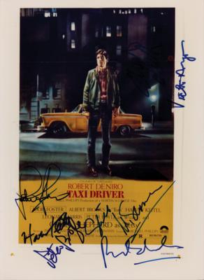 Lot #721 Taxi Driver Signed Photograph