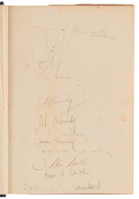 Lot #53 John F. Kennedy and Family Multi-Signed (11) Book with JFK, RFK and Ted - The Remarkable Kennedys - Image 4