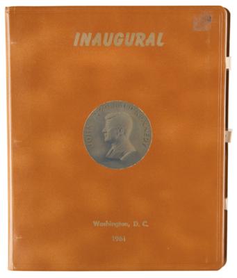 Lot #60 John F. Kennedy 1961 Presidential Inauguration Report - Presented to the Chairman of the Joint Chief of Staff - Image 1