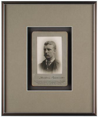 Lot #182 Theodore Roosevelt Signed Photograph - Image 2