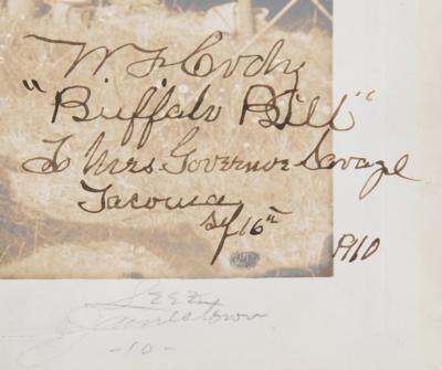 Lot #273 William F. 'Buffalo Bill' Cody Signed Oversized Photograph - Image 2